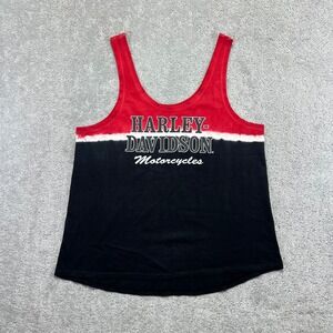 Harley-Davidson Red Black Tank Top
